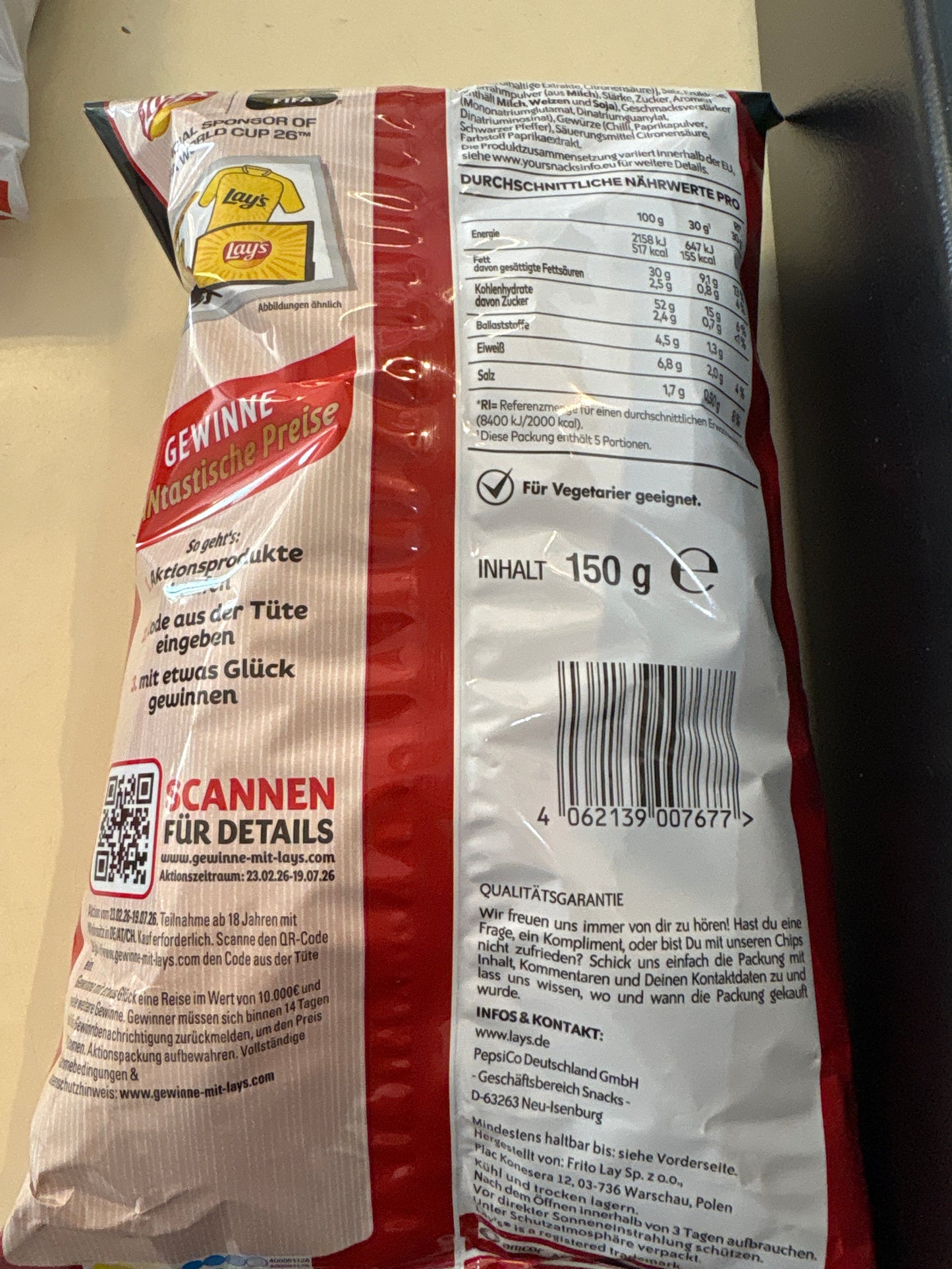 Lay’s Red Paprika