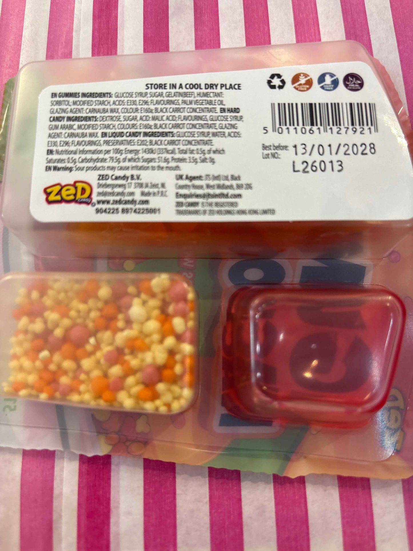 Gummy Nachos & Dip