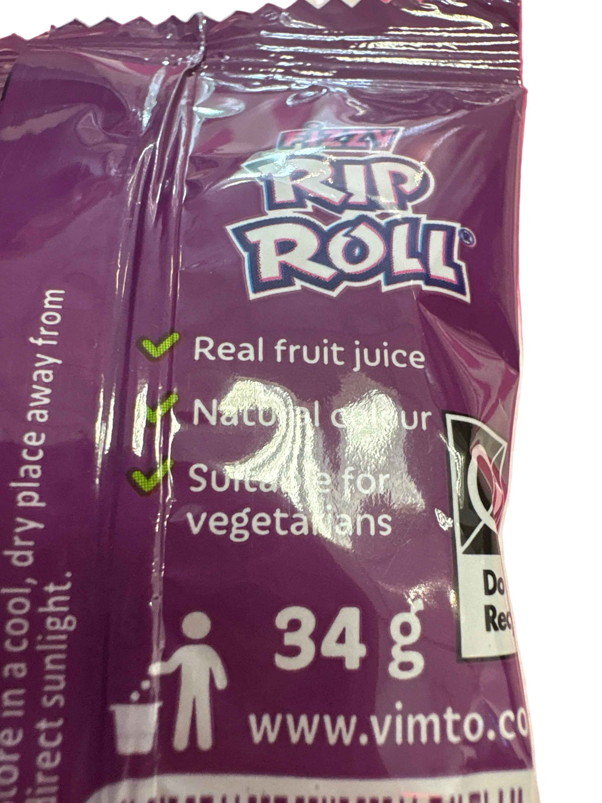 Vimto fizzy RIP ROll