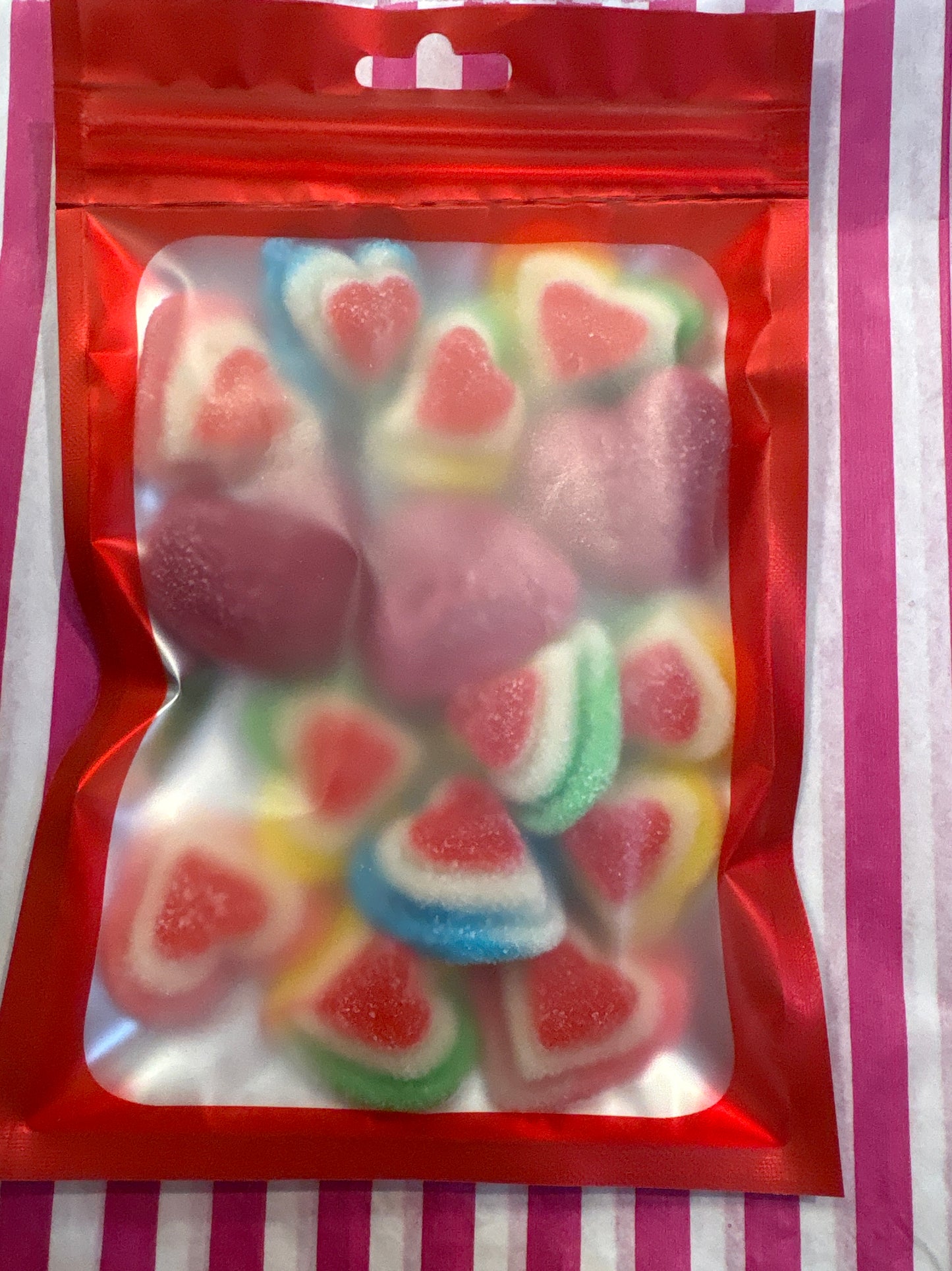 Red Valentine’s Day’s pouch