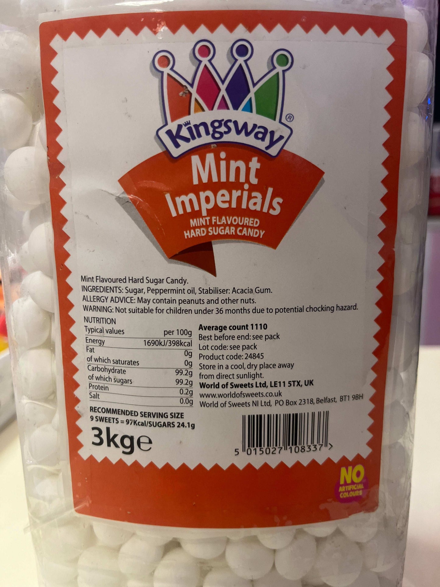 Kingsway Mint Imperials - candy store coppull