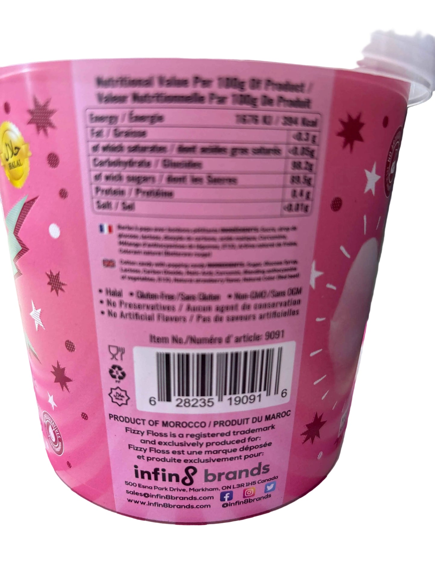 Fizzy floss popping cotton candy