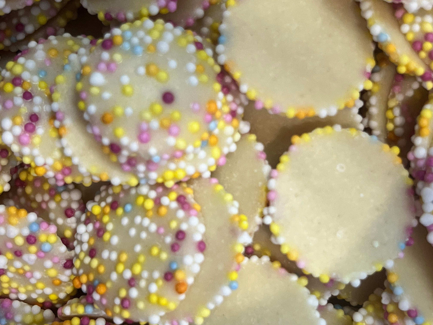 hannah's White Chocolate snowies Jazzies jazzles - candy store coppull