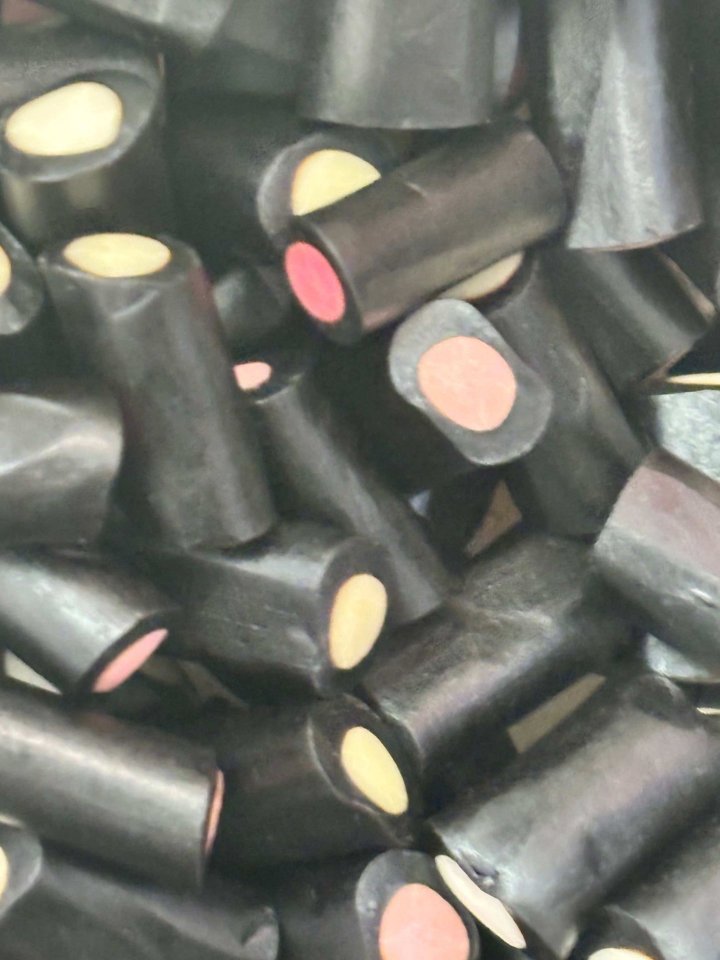 Kingsway Liquorice Cream Rock - candy store coppull