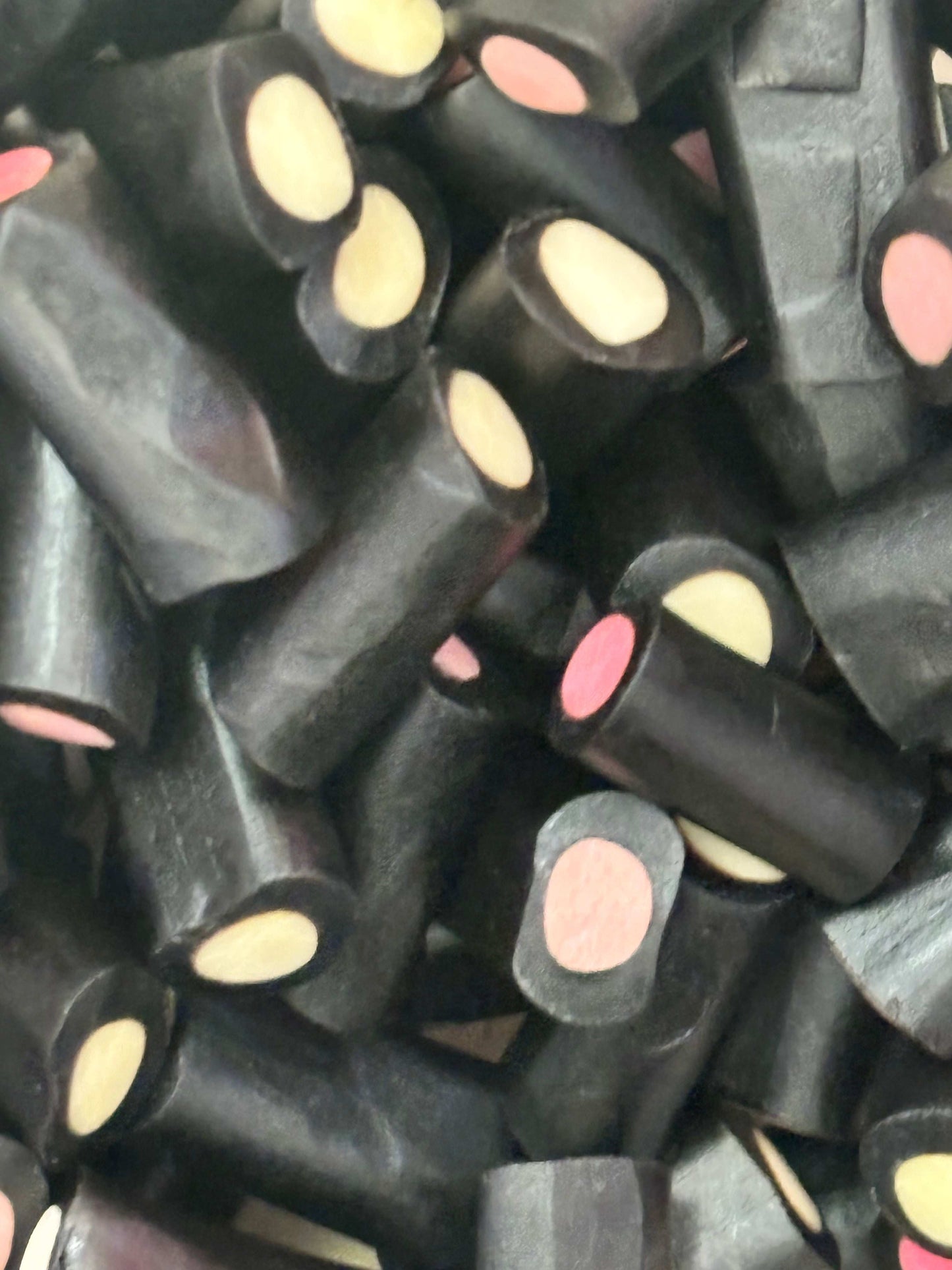 Kingsway Liquorice Cream Rock - candy store coppull