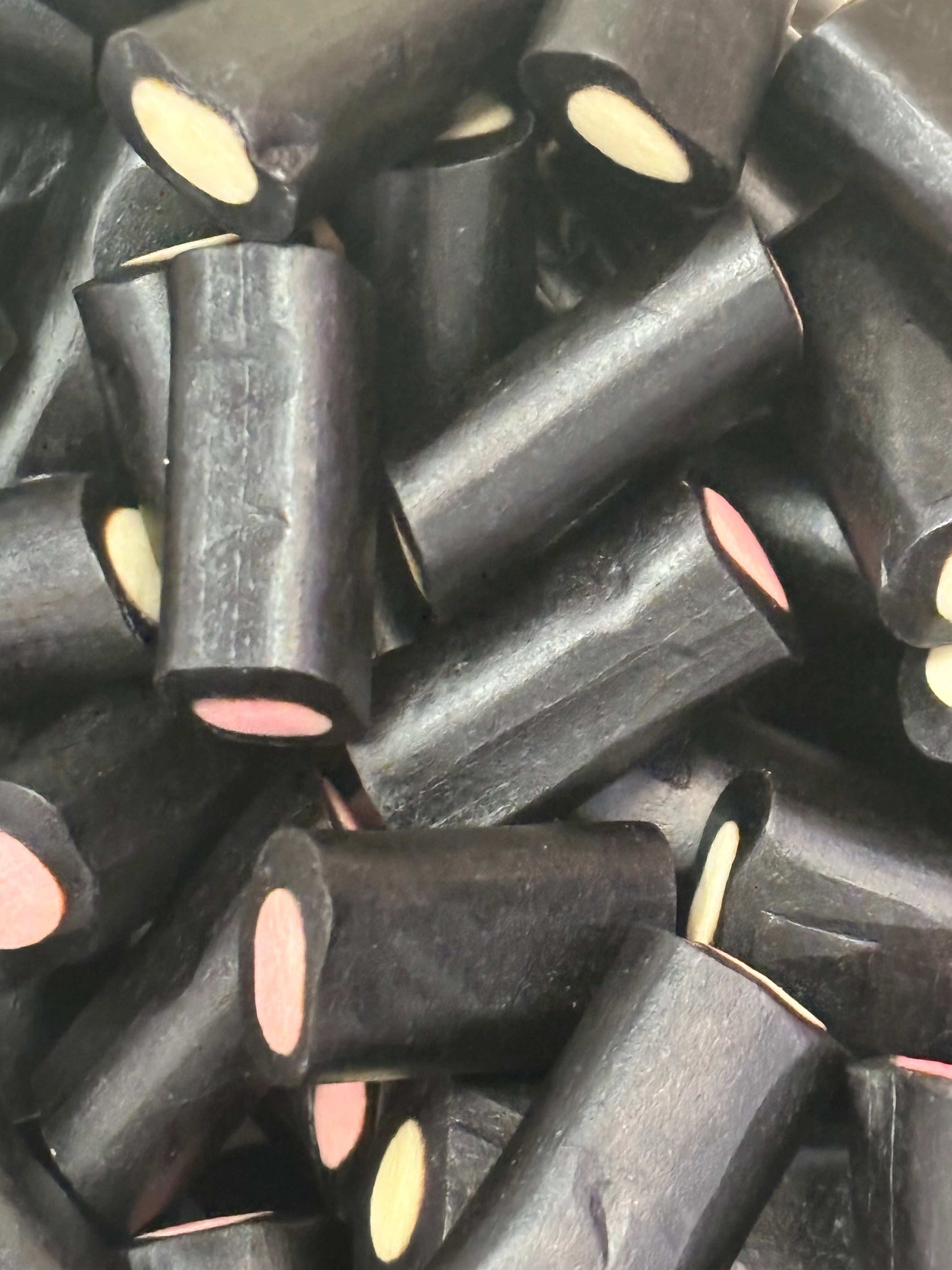 Kingsway Liquorice Cream Rock - candy store coppull