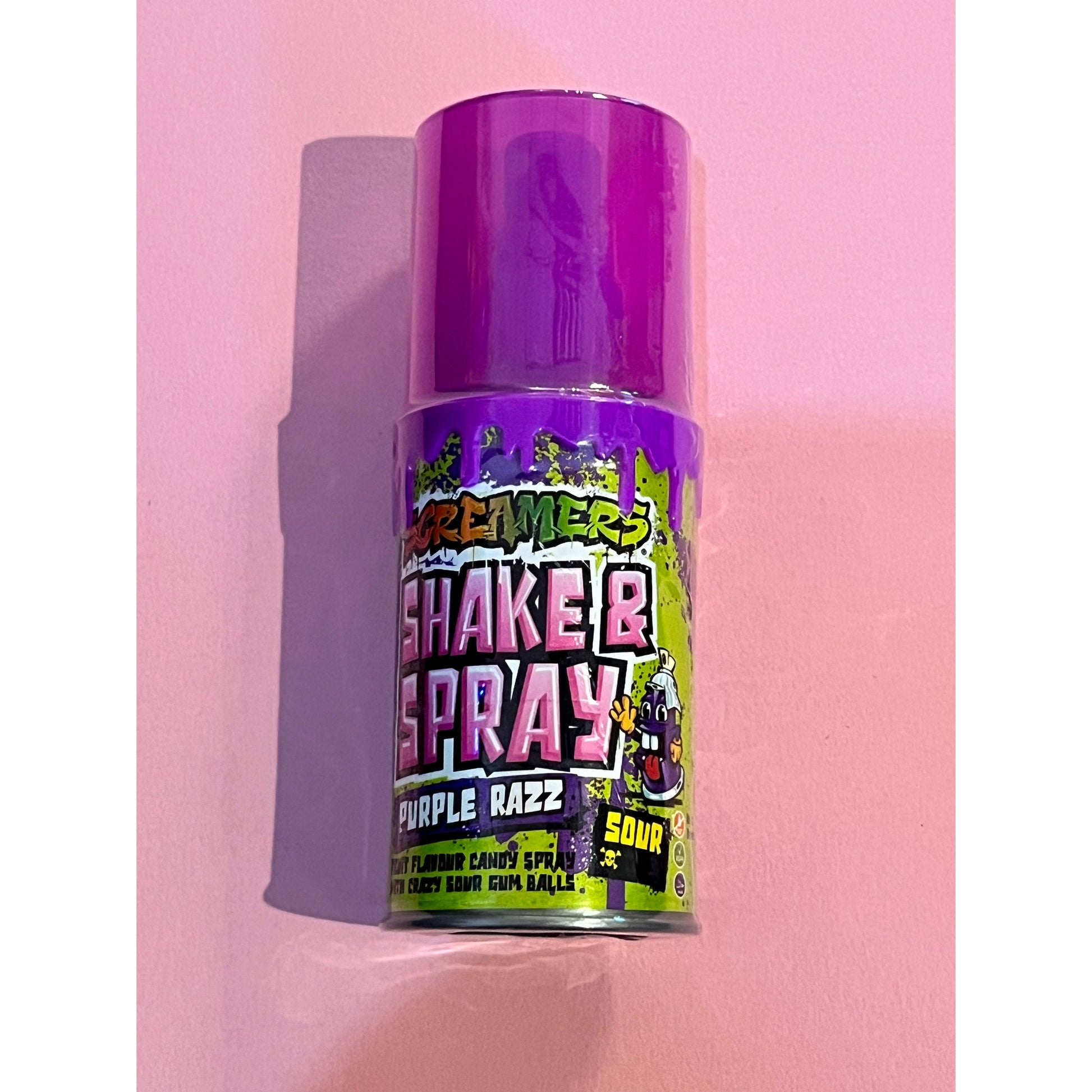 Screamers Shake and Spray 60ml Purple Razz - candy store coppull