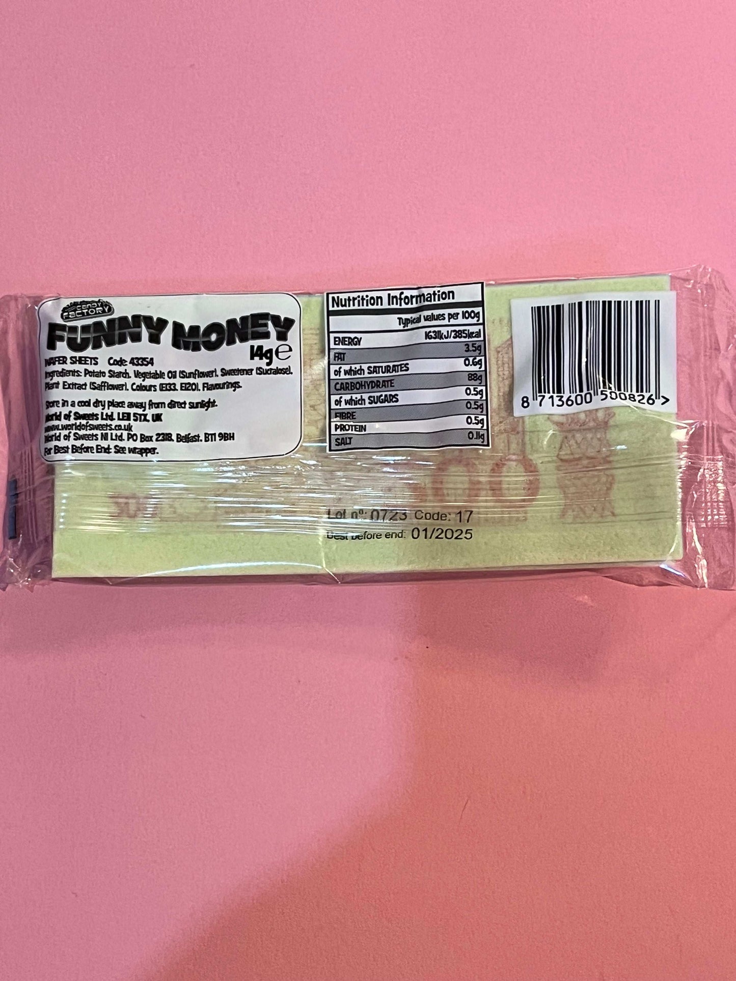 Crazy Candy Factory Funny Money - candy store coppull