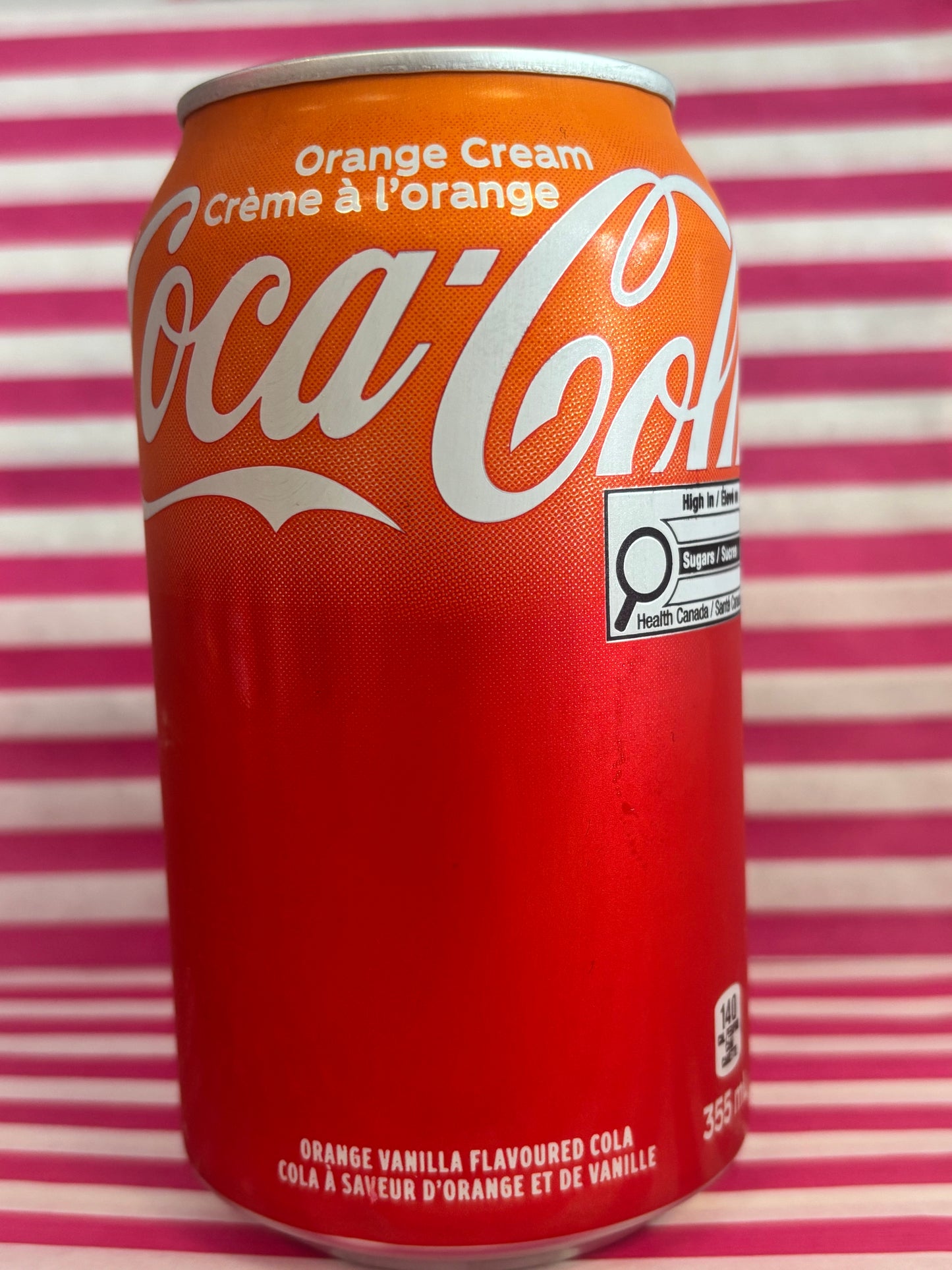 Coca Cola Orange Cream 355ml Can