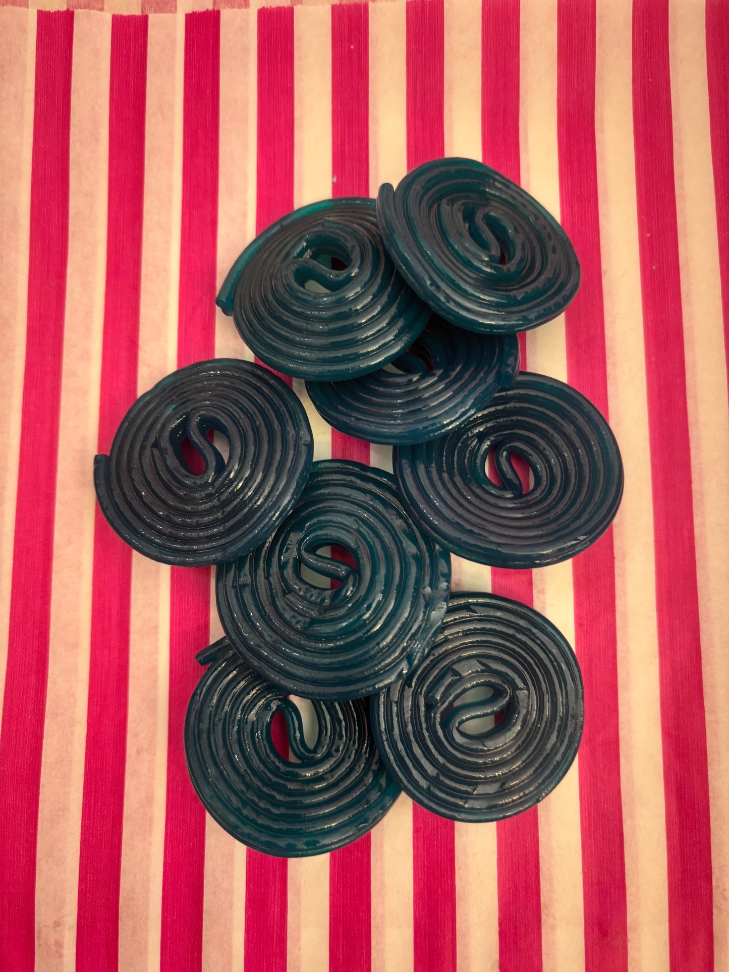 Blue Raspberry Liquorice Wheels