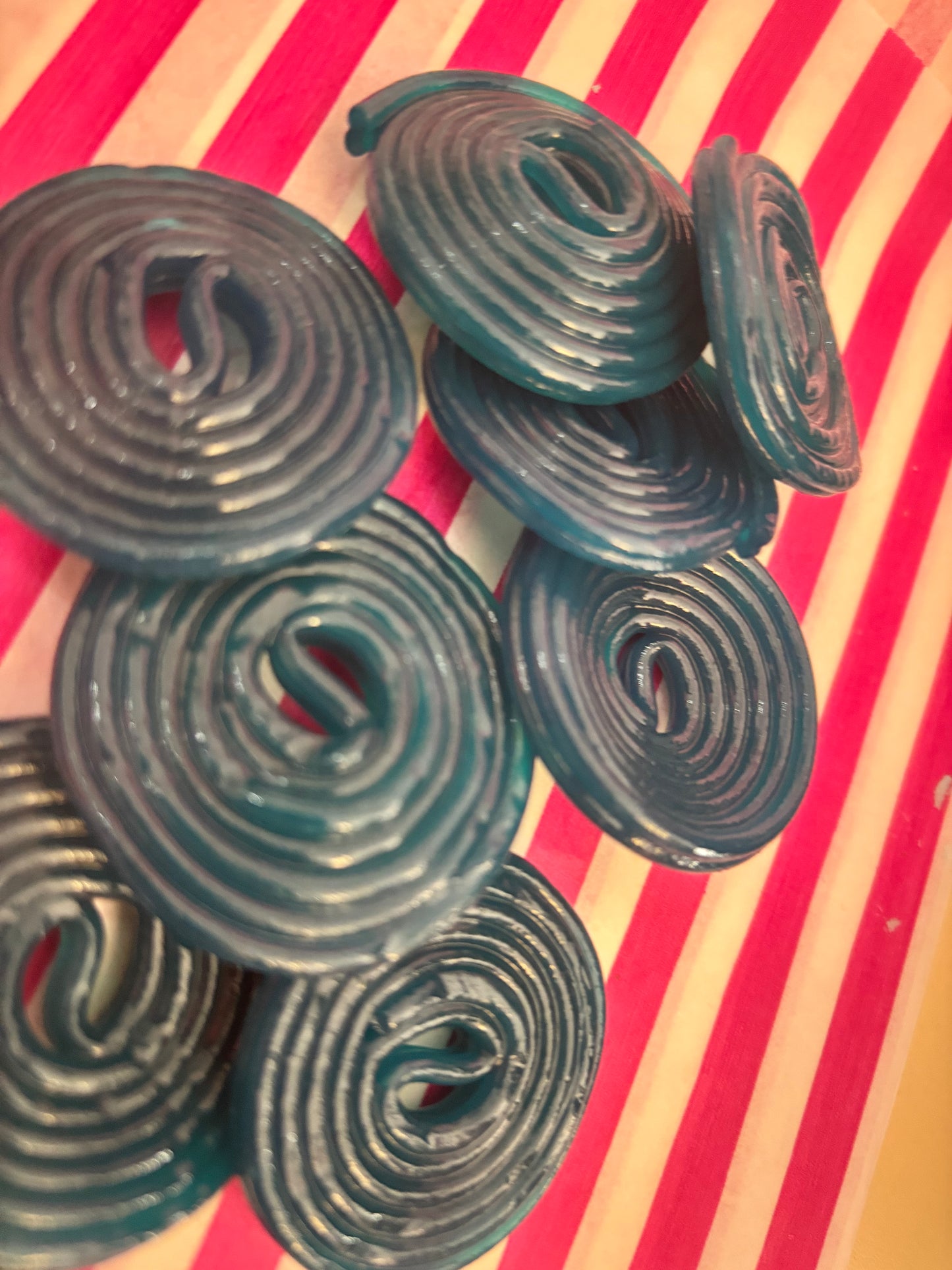Blue Raspberry Liquorice Wheels