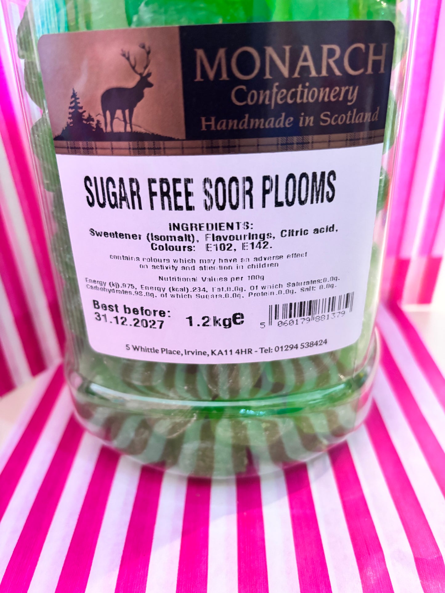 Sugar free Sour Plooms