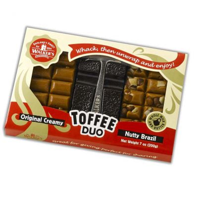 Walker's Nonsuch Toffee Duo Hammer Pack 200g - candy store coppull