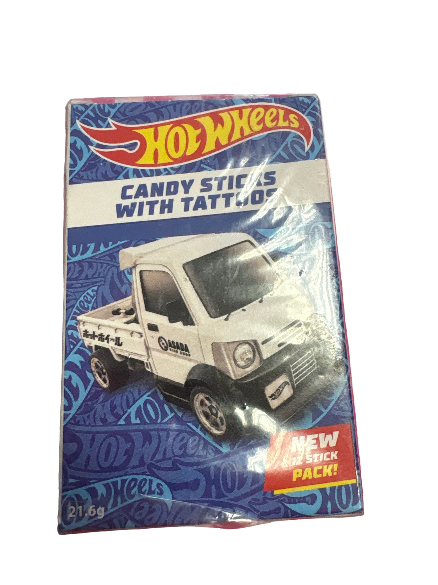 Hot Wheels Candy Sticks with Tattoos