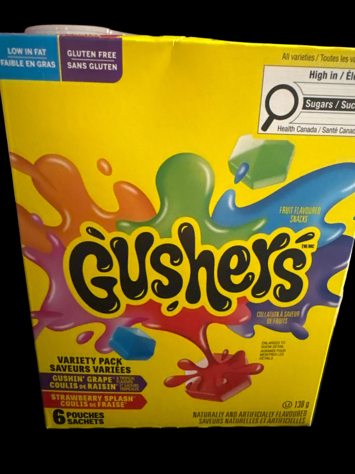 Gushers Variety Pack tropical flavours