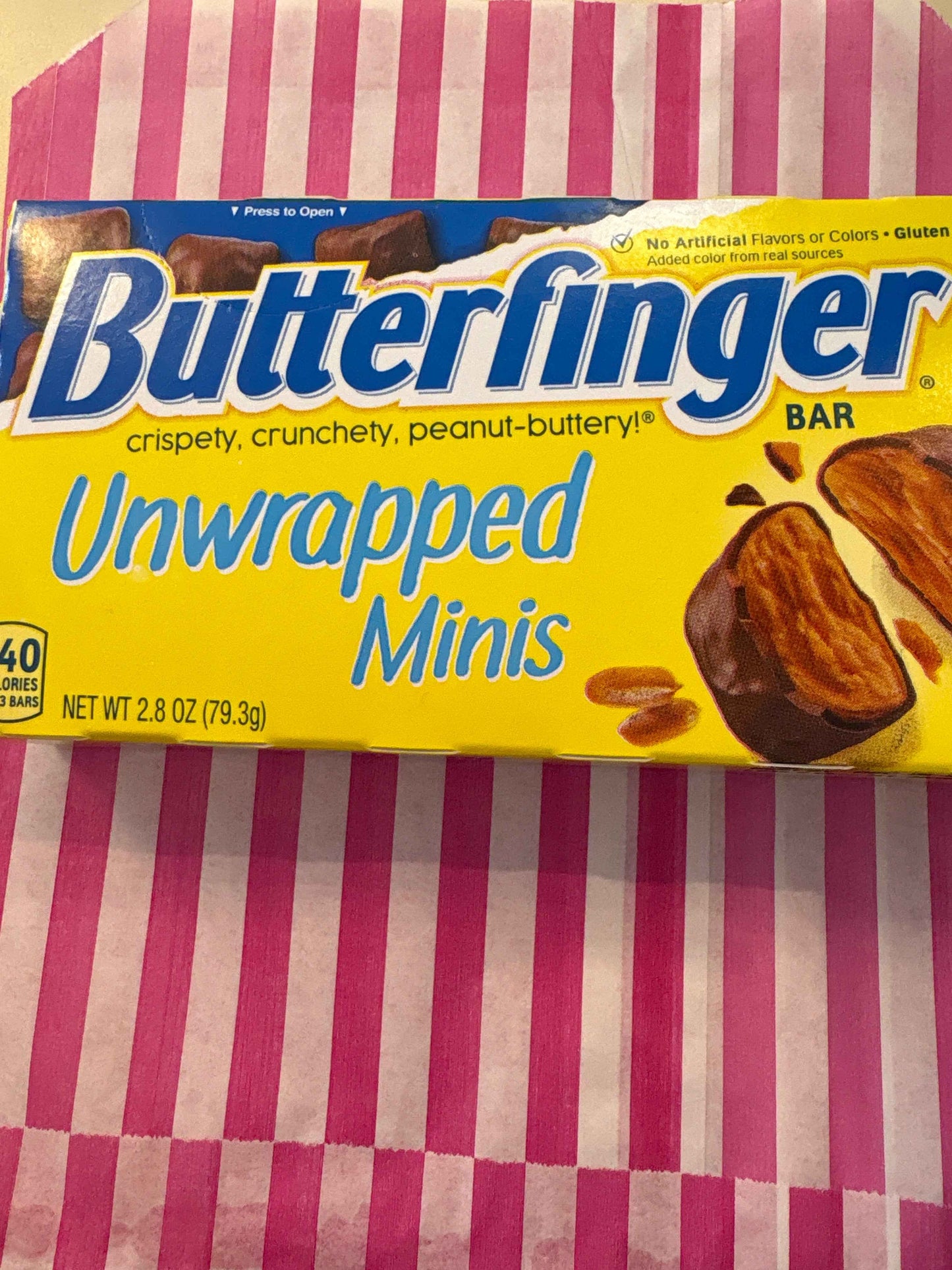 Butterfinger unwrapped minis