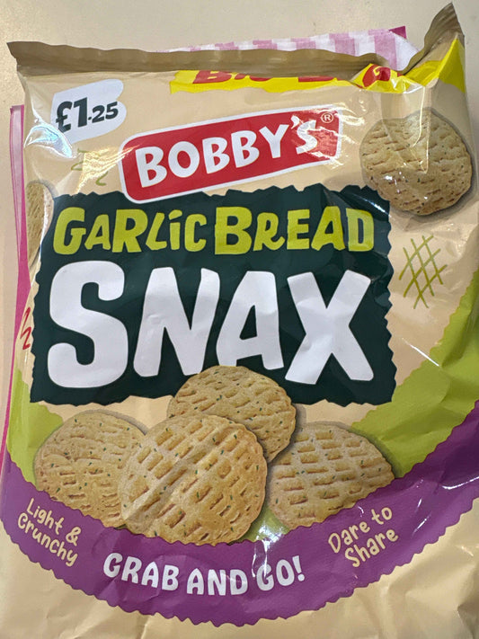 Bobby’s Garlic Bread Snax