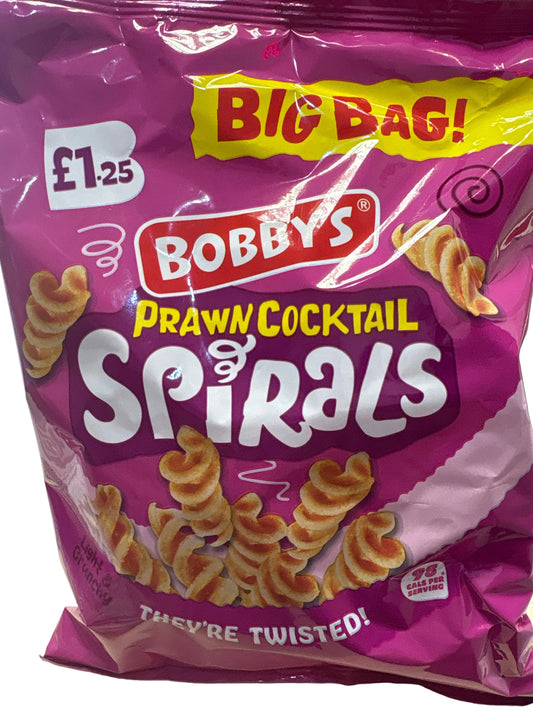 Bobby’s prawn Cocktail Spirals