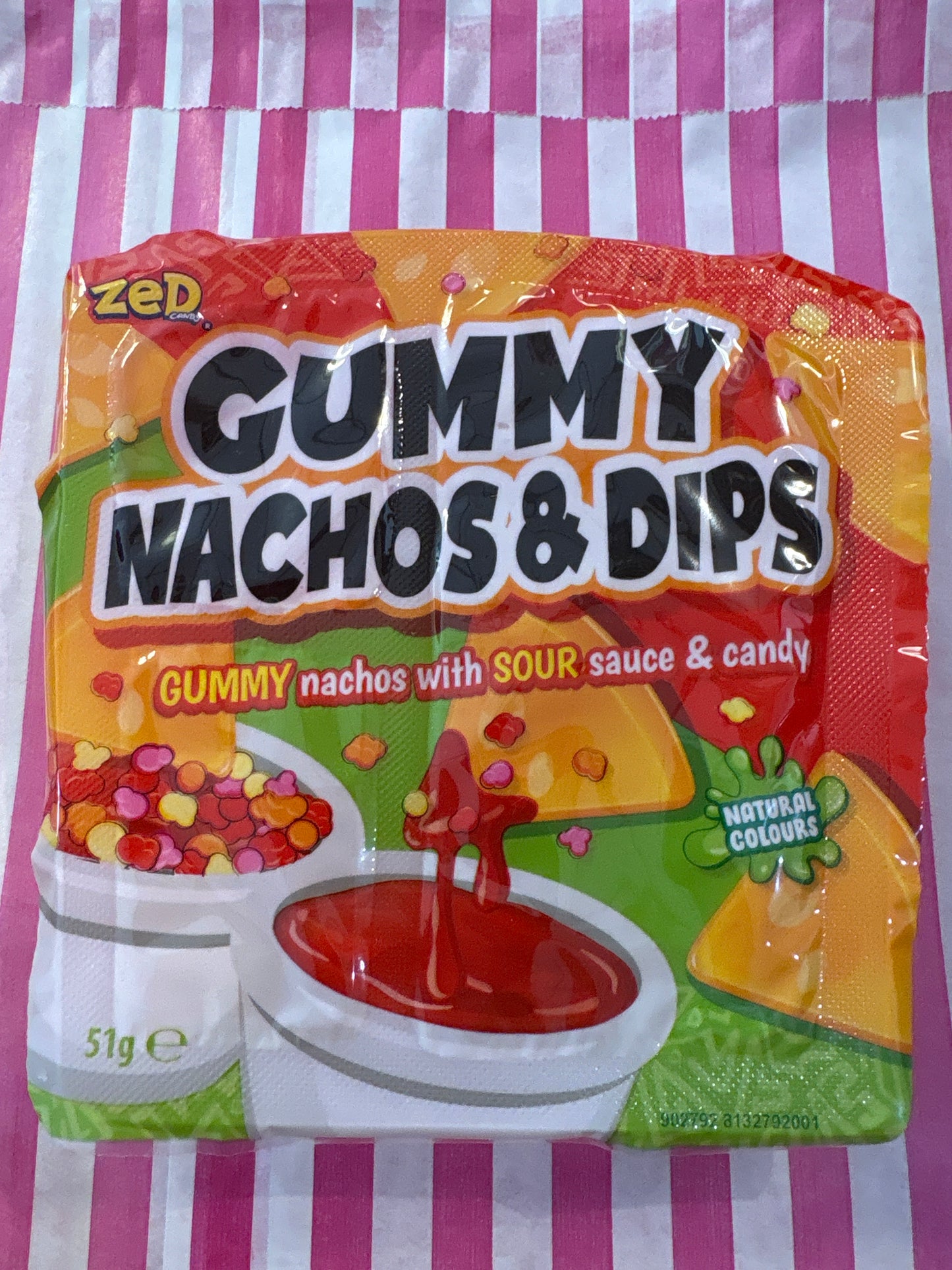Gummy Nachos & Dip
