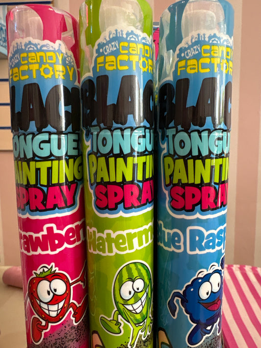 Crazy Candy Factory Black tongue painting spray