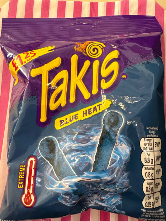Takis Blue Heat