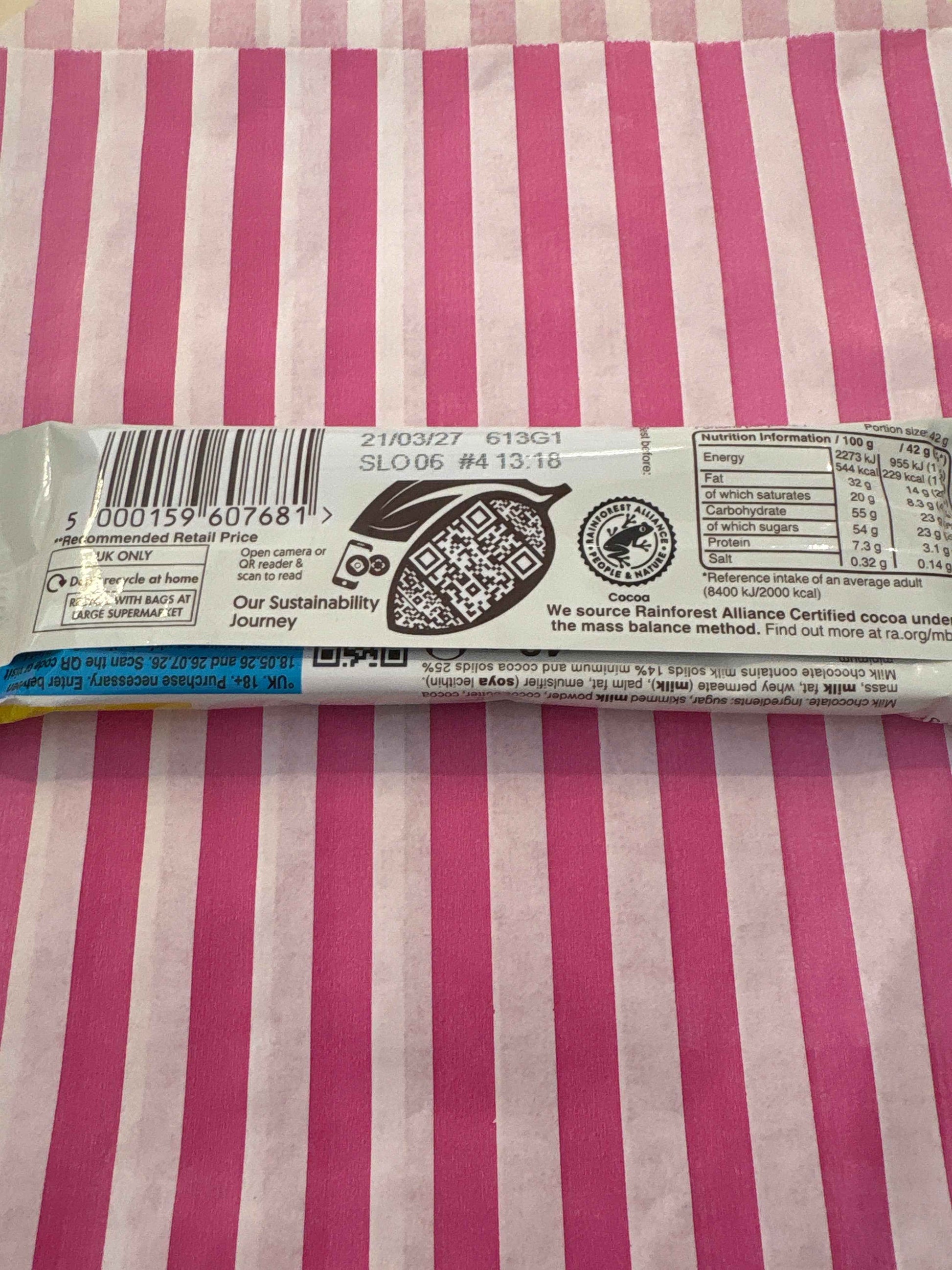 Galaxy smooth milk chocolate