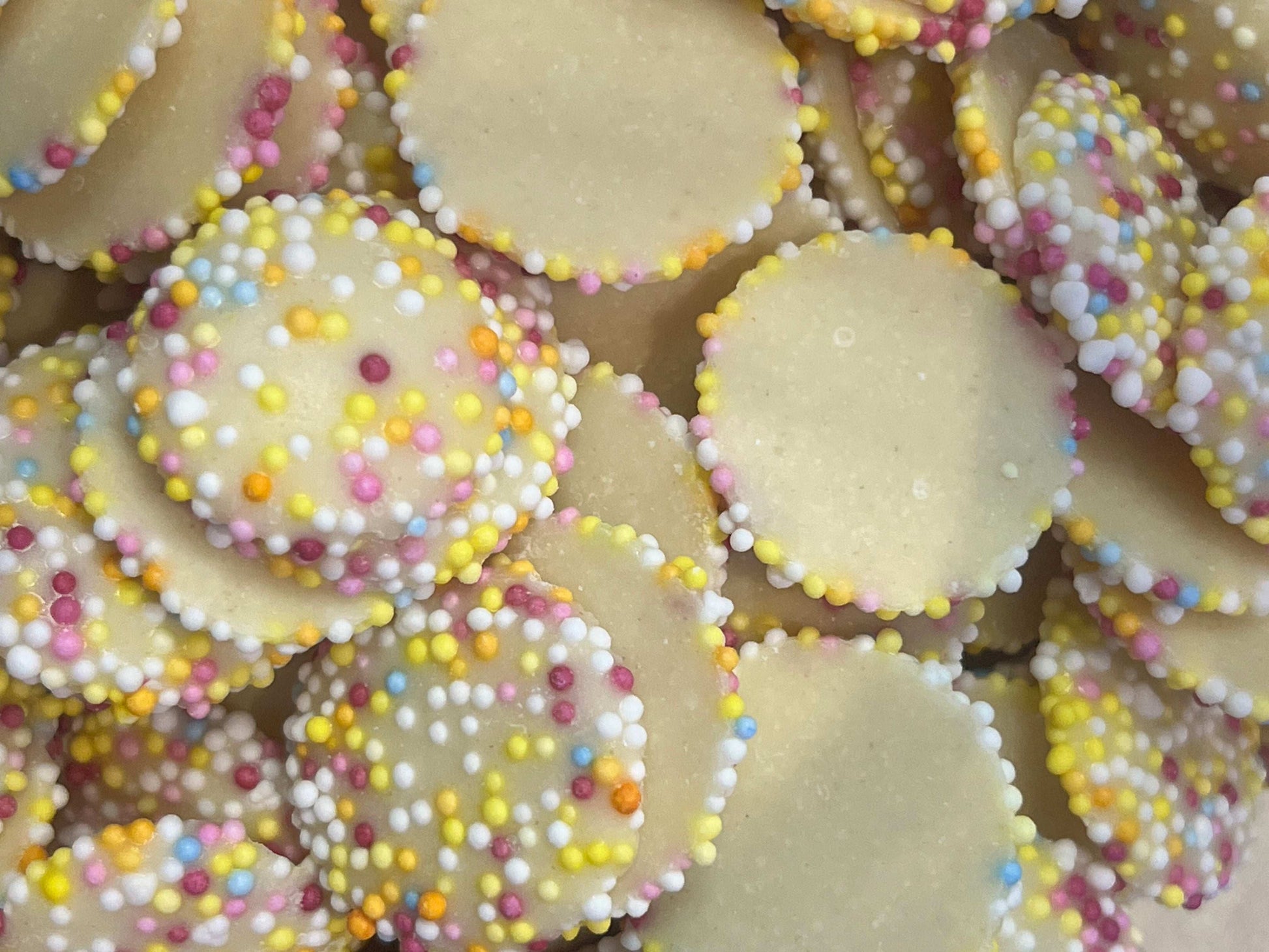 hannah's White Chocolate snowies Jazzies jazzles - candy store coppull