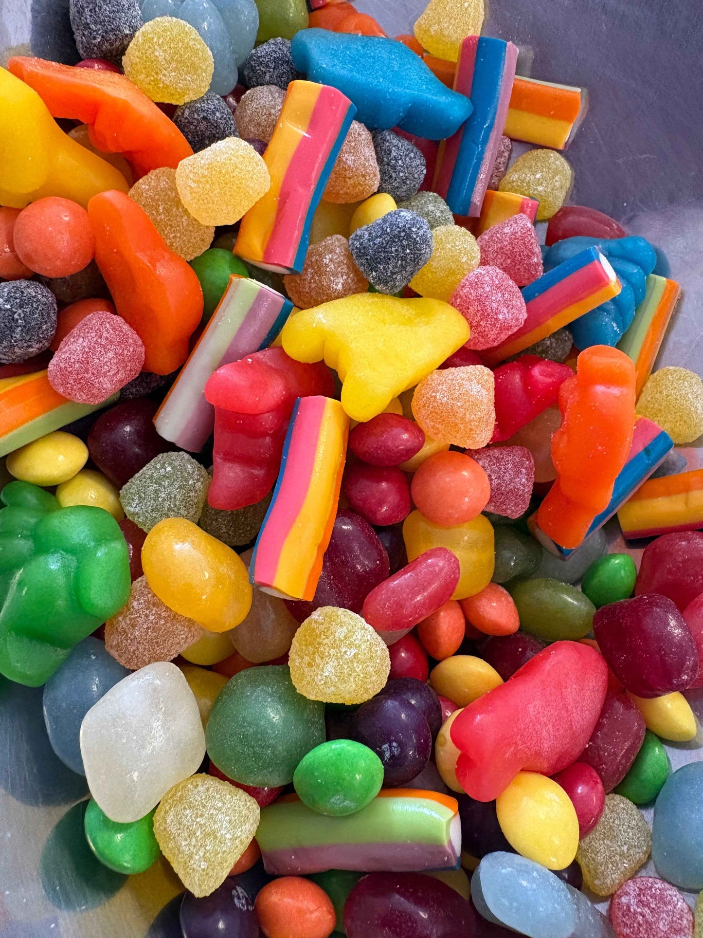Colourful sweet mix