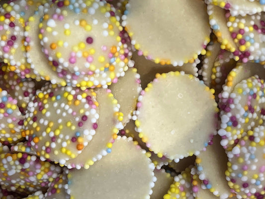 hannah's White Chocolate snowies Jazzies jazzles - candy store coppull