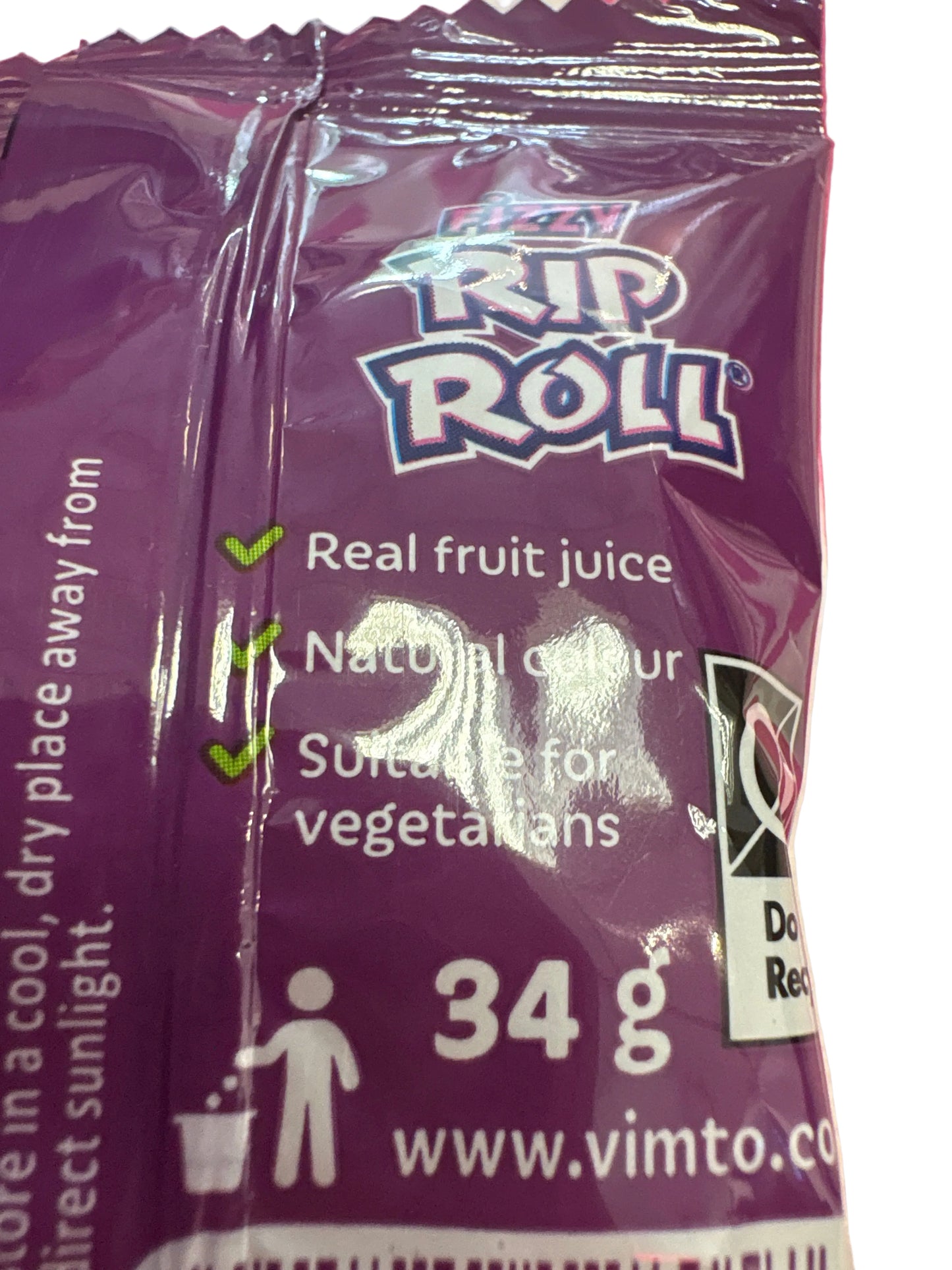 Vimto fizzy RIP ROll