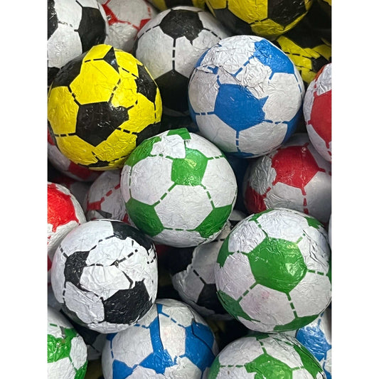 Chocolate Footballs - candy store coppull