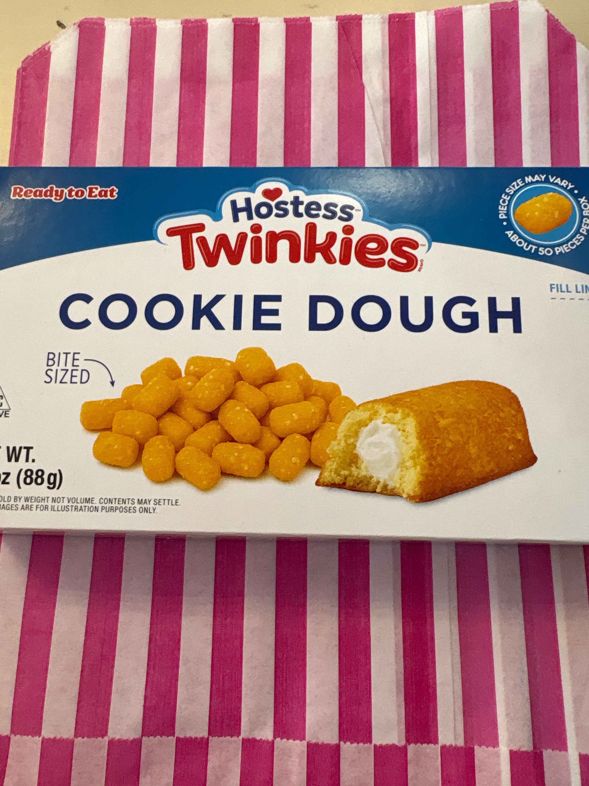 Hostess Twinkies Cookie Dough Bite Sized