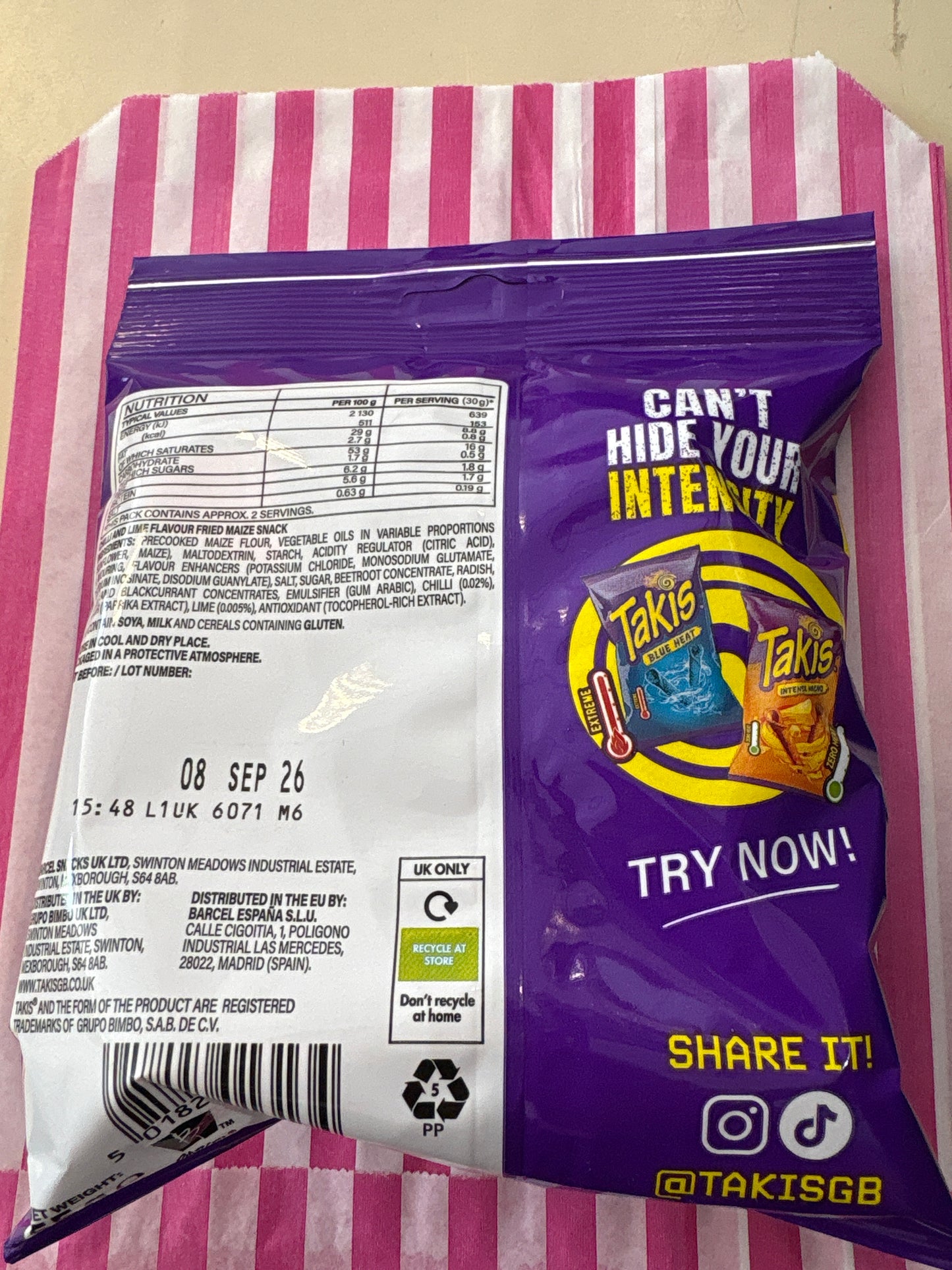 Takis Fuego snack