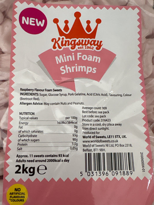Kingsway mini Foam Shrimps