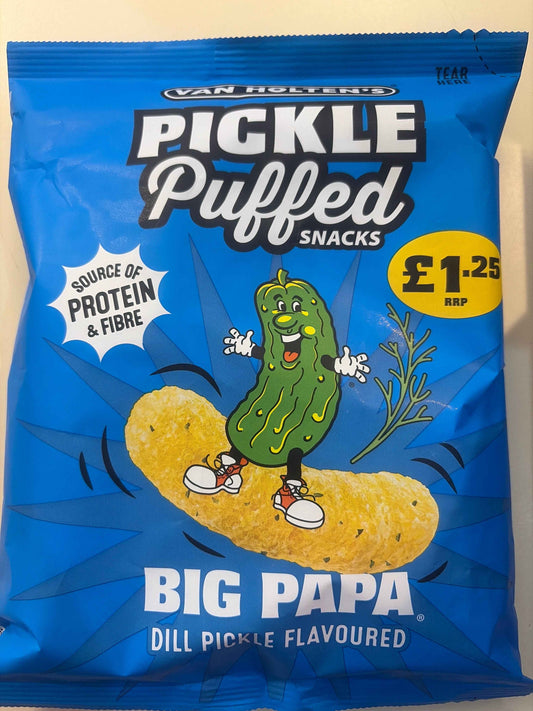 Van holtens pickle puffed big papa 50g
