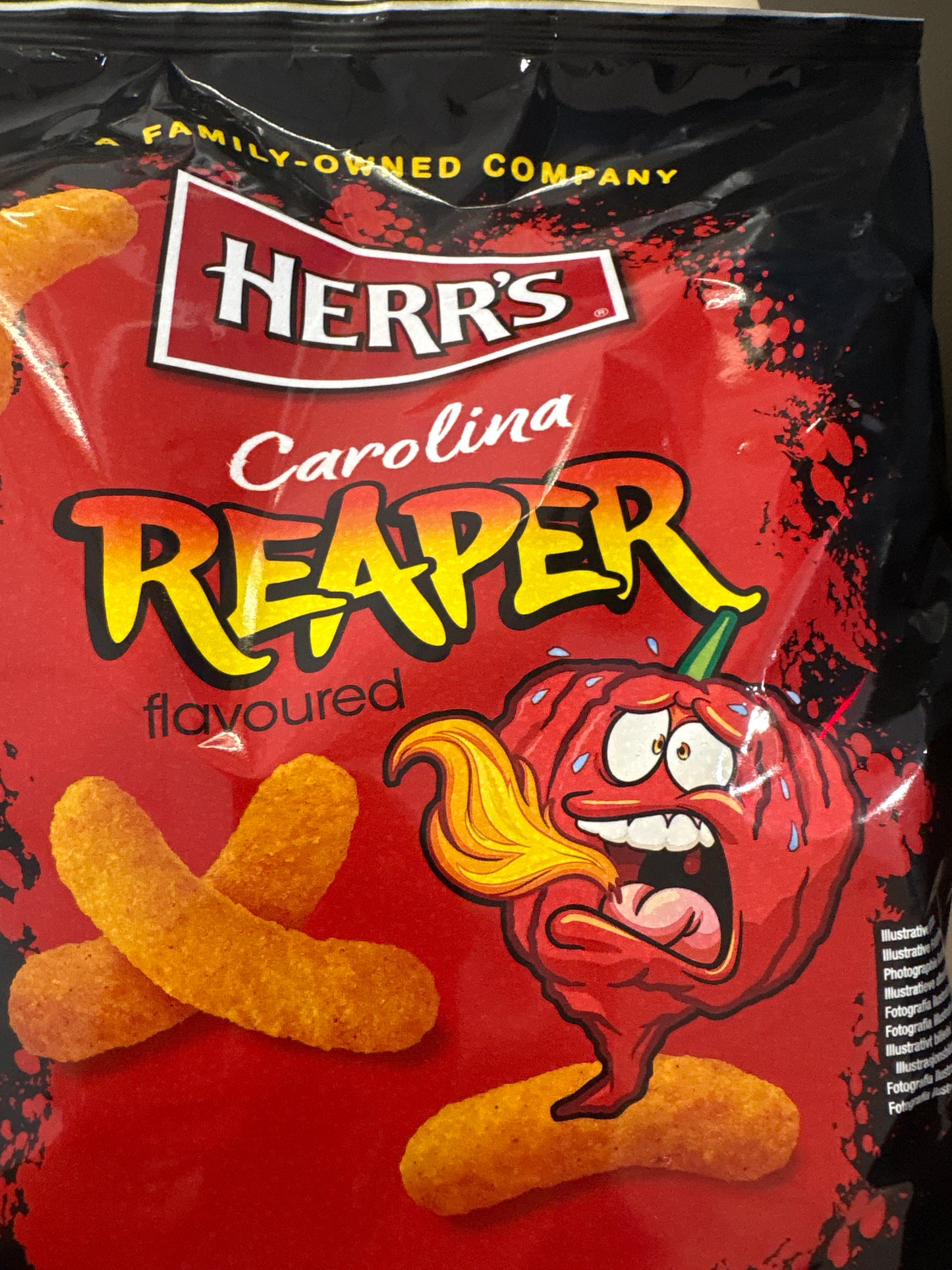 HERR’S Carolina REAPER flavoured