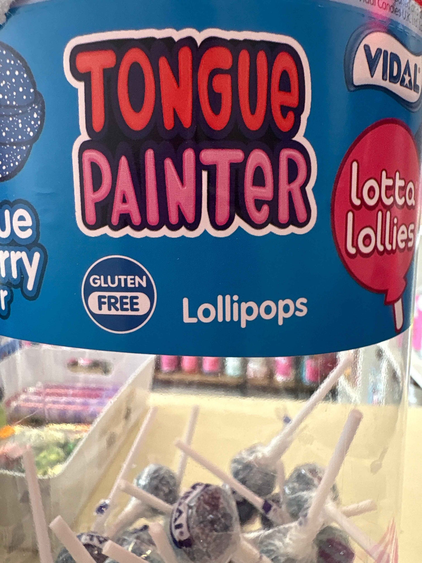Vidal Tongue Painter Lollipops x10