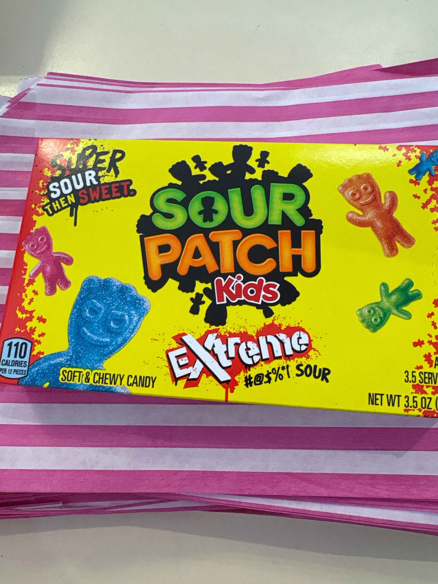 Sour patch kids Extreme box
