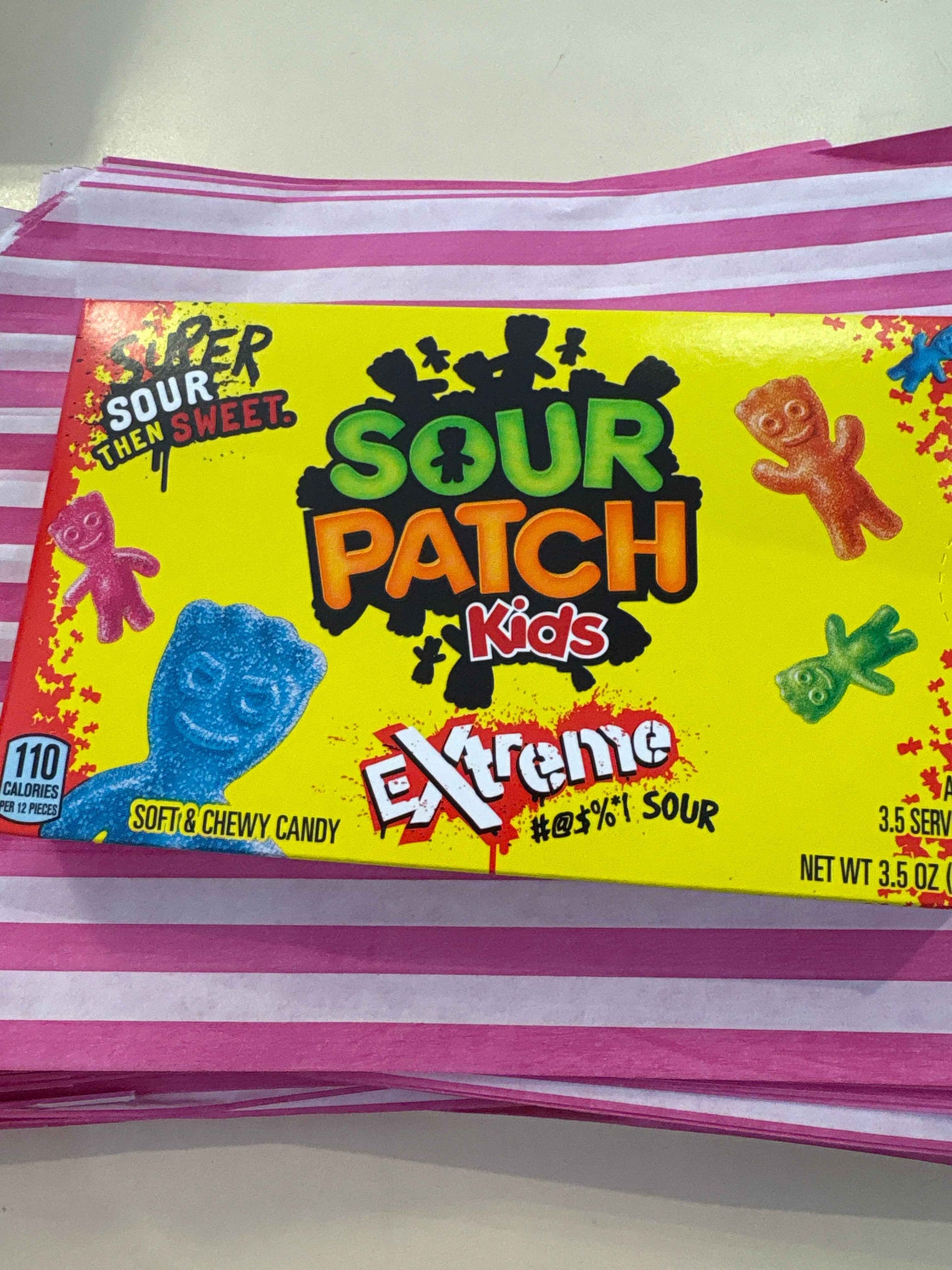 Sour patch kids Extreme box