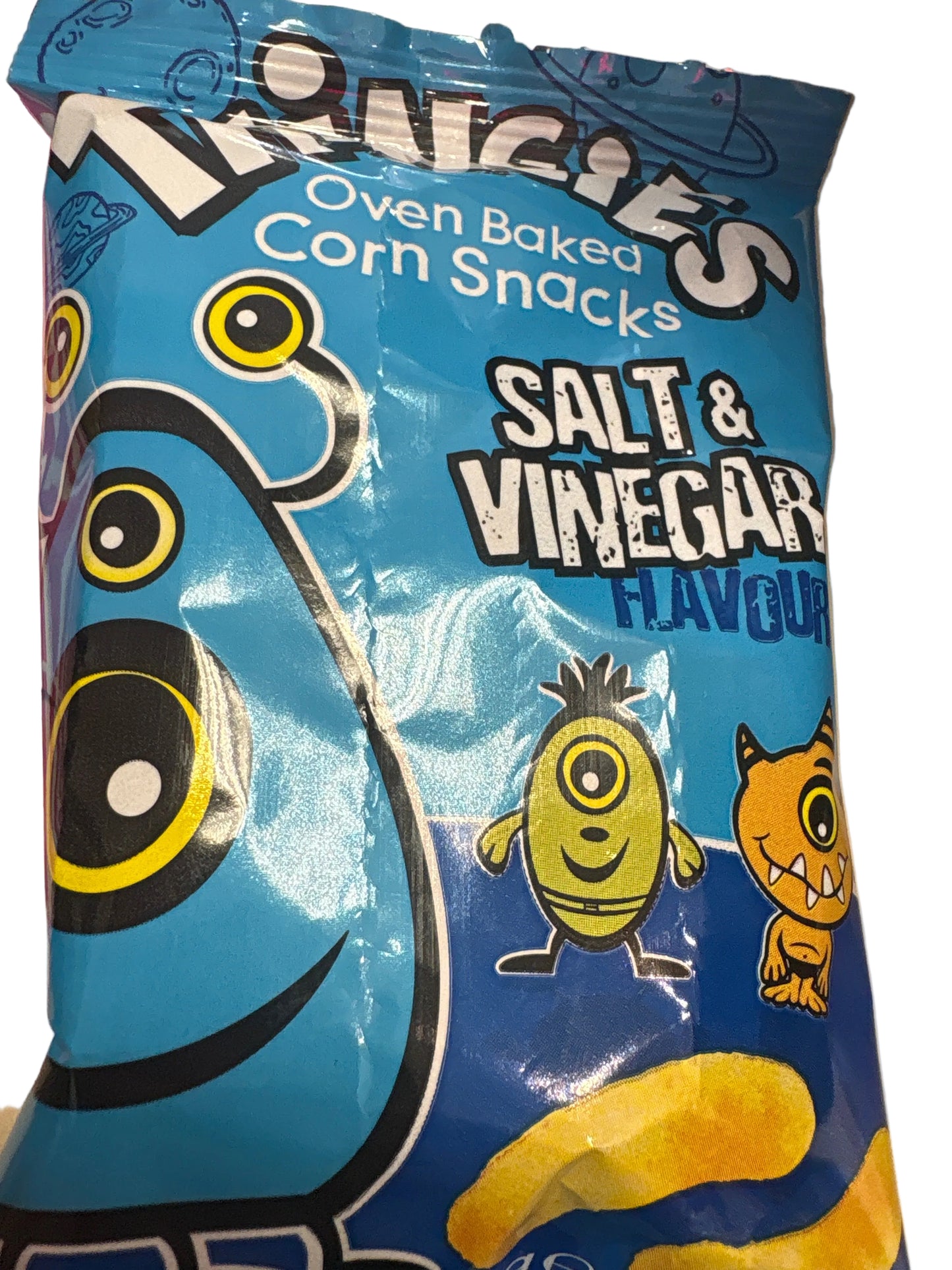 Thingies oven baked corn snack salt and vinegar flavour