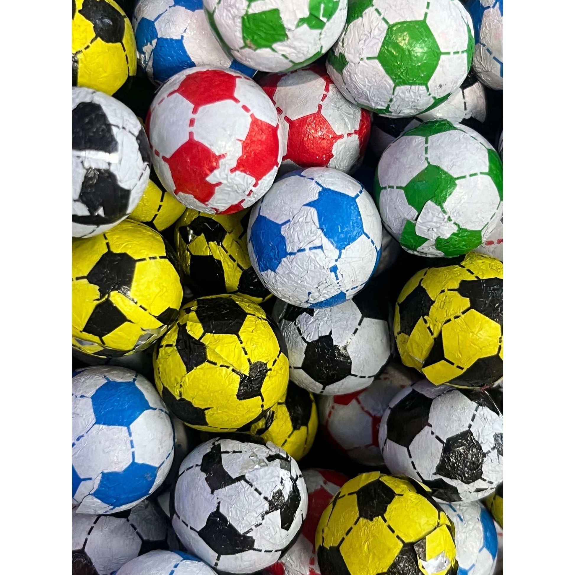 Chocolate Footballs - candy store coppull