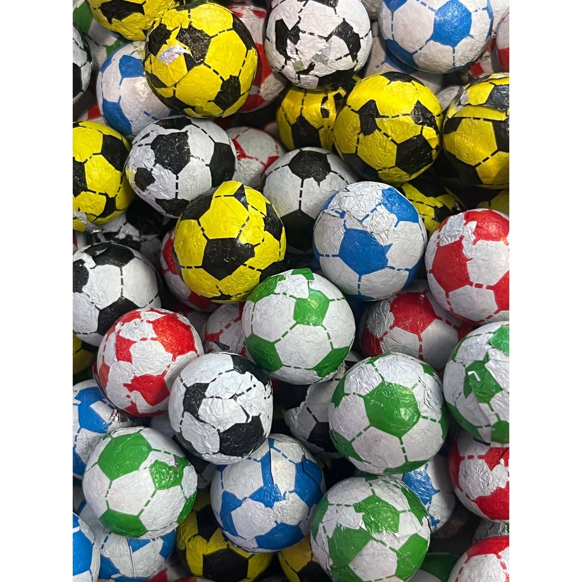 Chocolate Footballs - candy store coppull