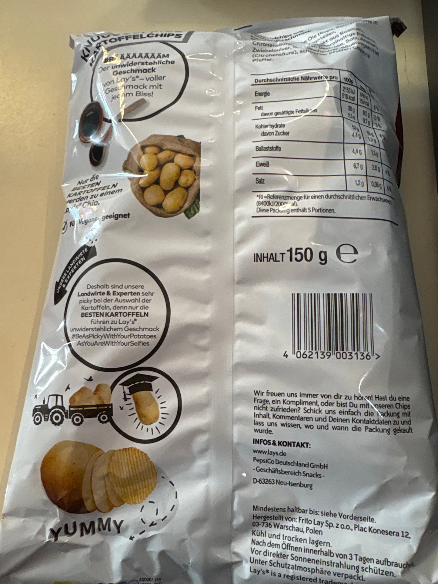 Lay’s Teriyaki crisp