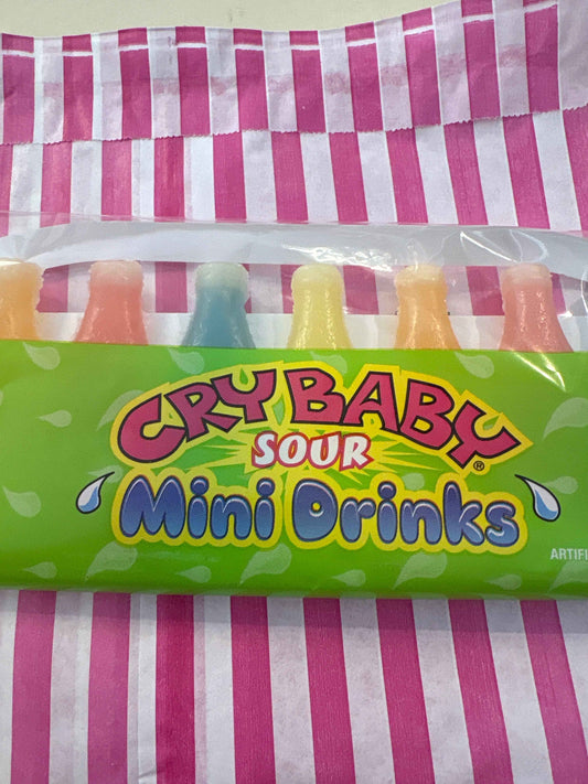Cry baby sour mini drinks