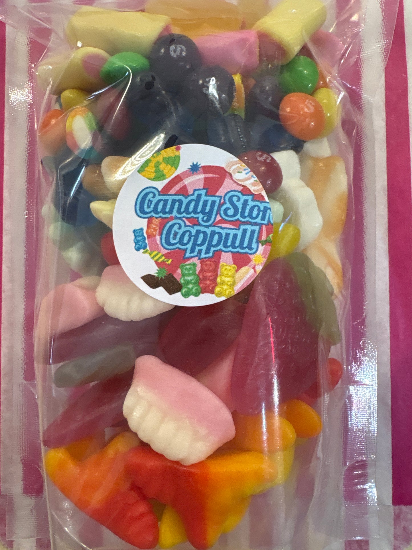 Medium size non fizzy pouch