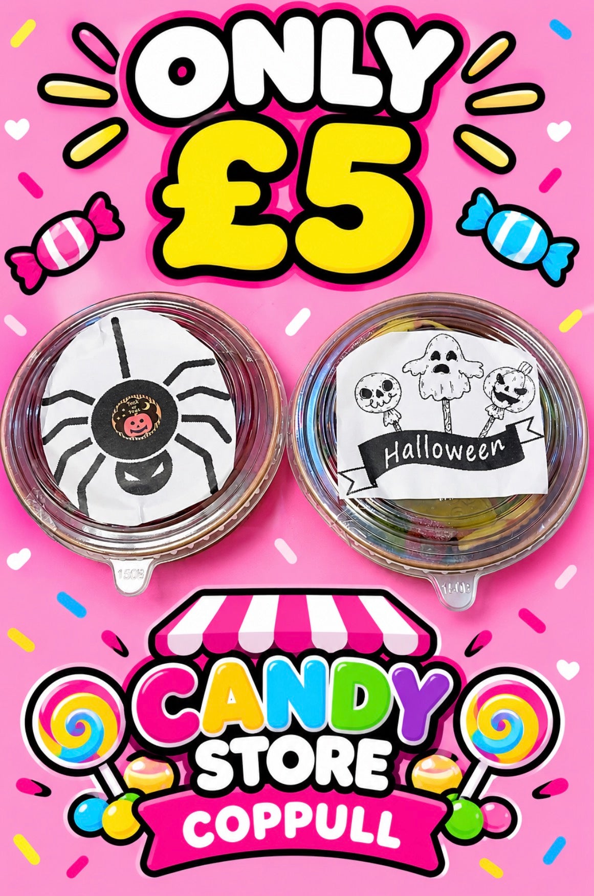 Halloween candy bowl