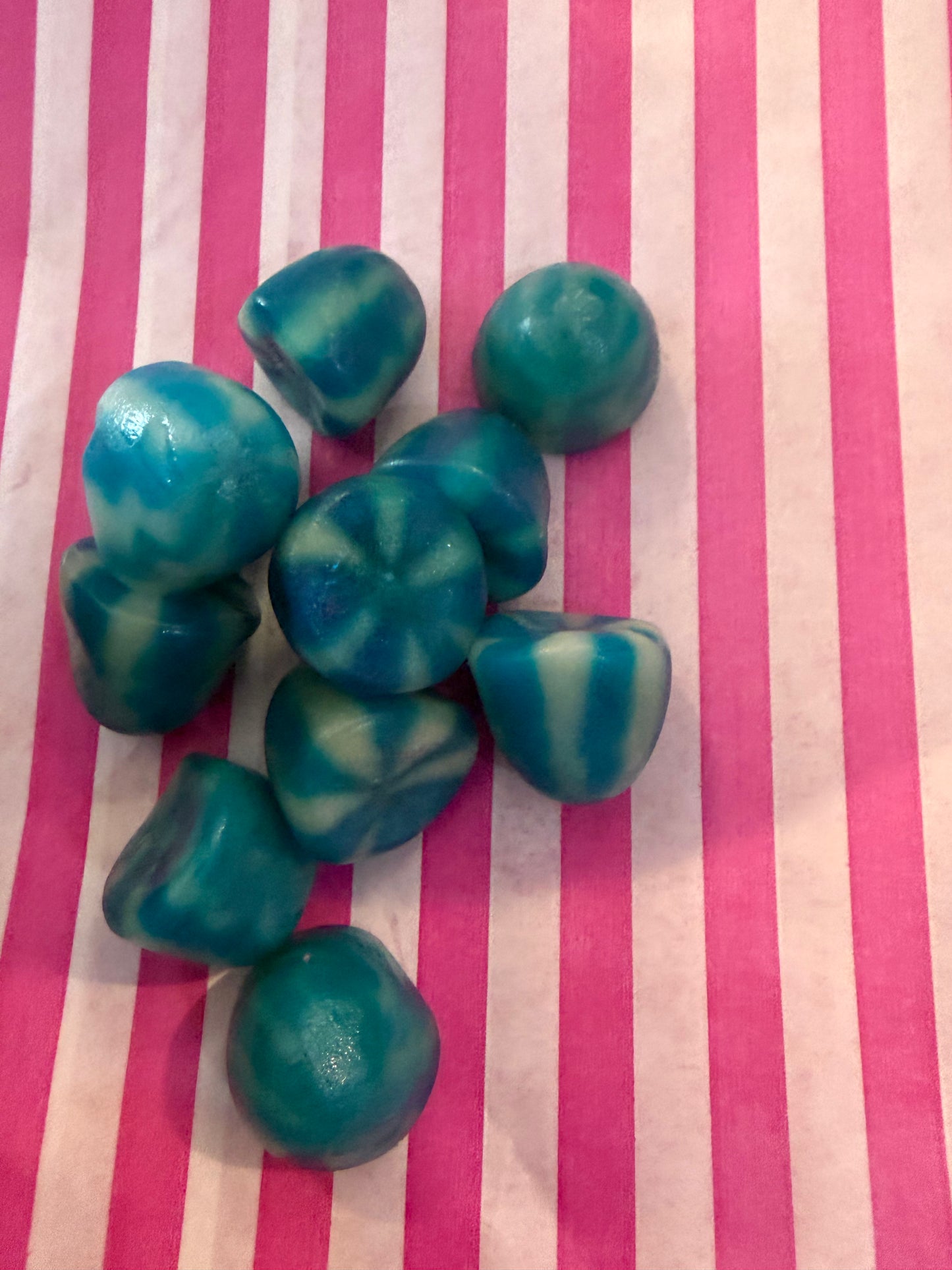 Blue Raspberry Twist Kisses