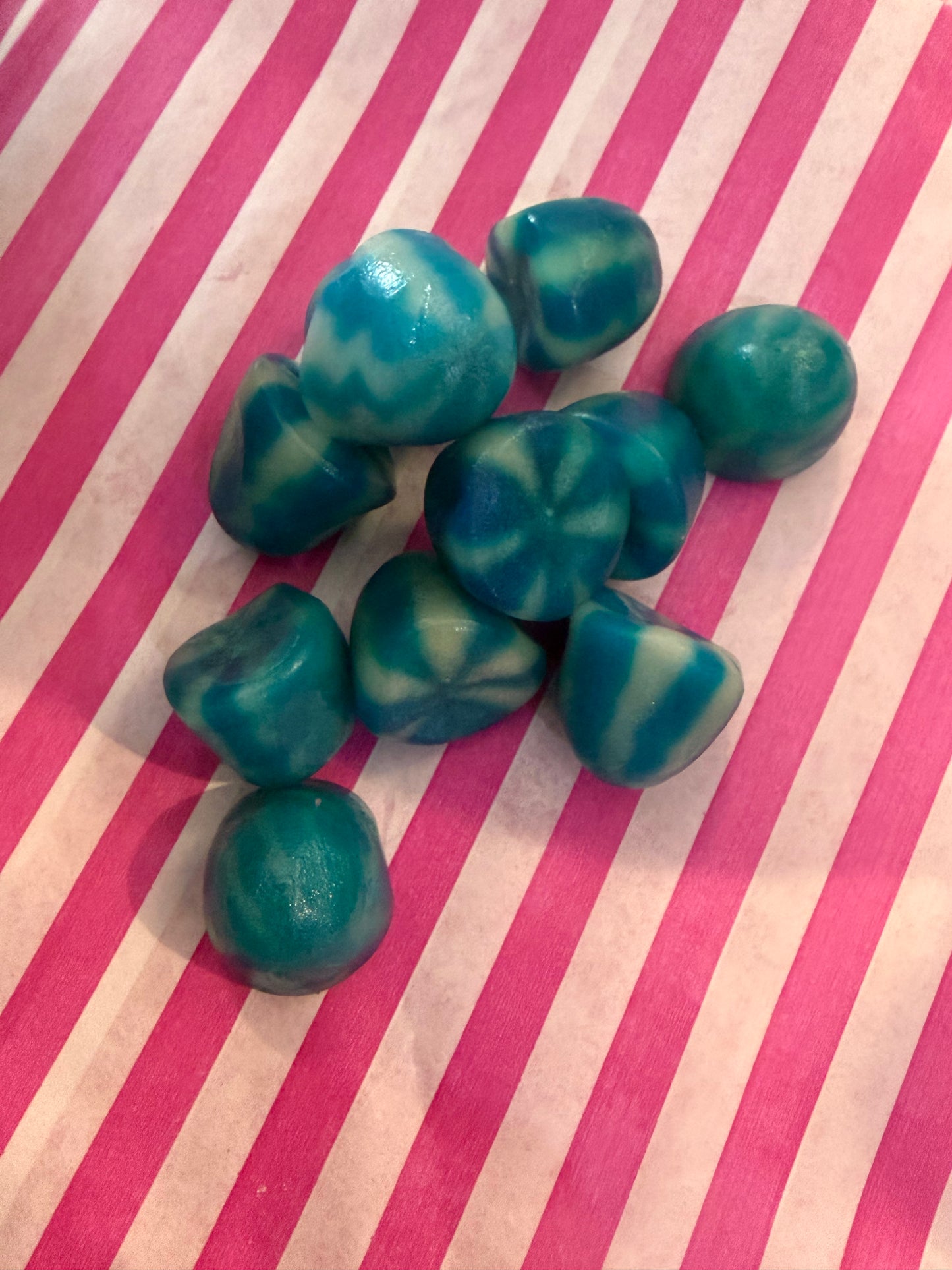 Blue Raspberry Twist Kisses