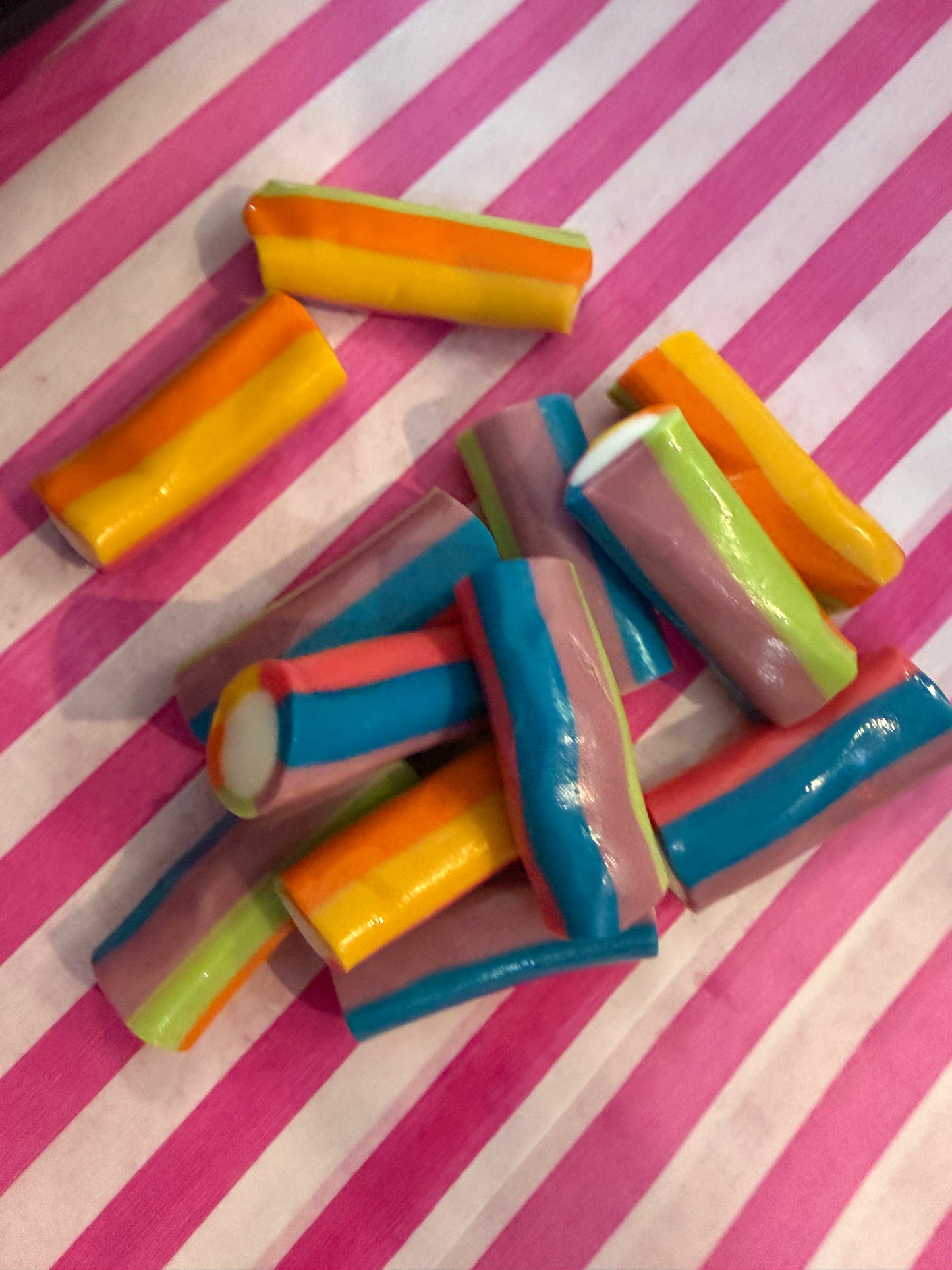 Assorted Fruit Flavour Pencil Bites