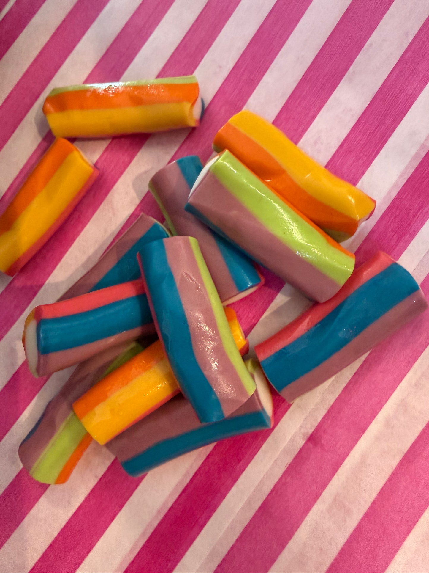 Assorted Fruit Flavour Pencil Bites